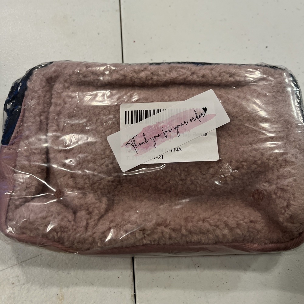 Belt Bag Fleece Pink